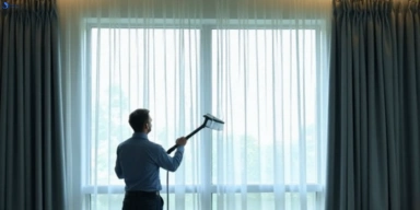Commercial curtain stain removal service epping-vic hotels offices restaurants